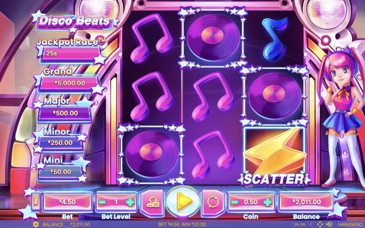 Disco Beats gameplay screenshot