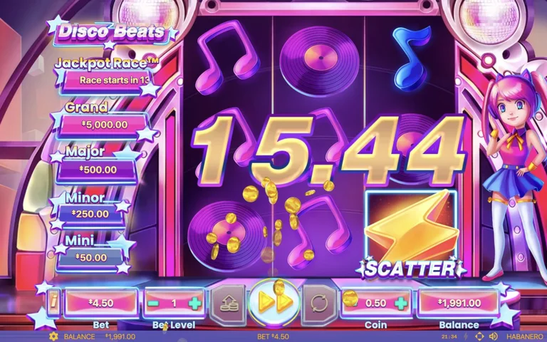 Disco Beats base gameplay