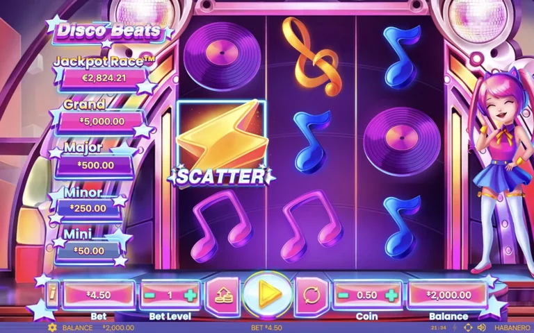 Disco Beats base gameplay